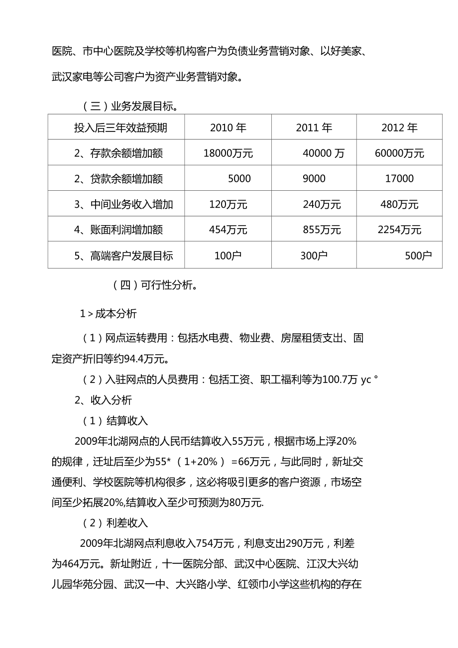 XX银行XX支行网点设置可行性分析.doc