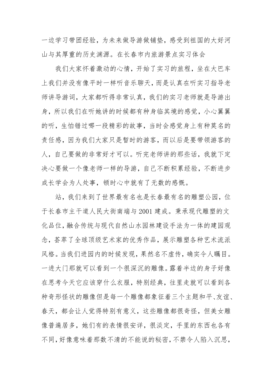 20XX导游实习总结模板.doc