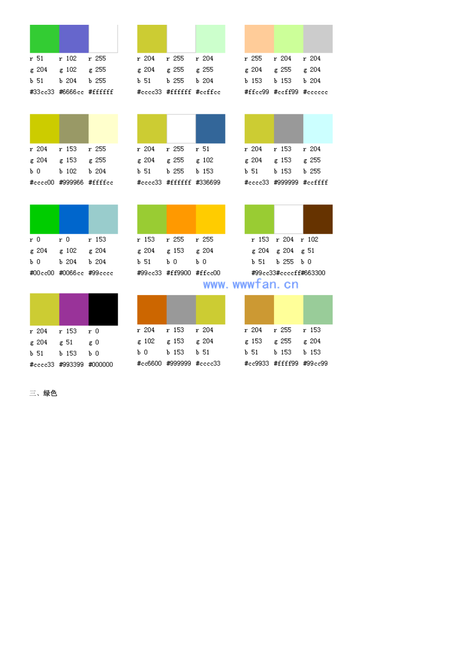 最新EXCEL图表颜色搭配技巧.doc