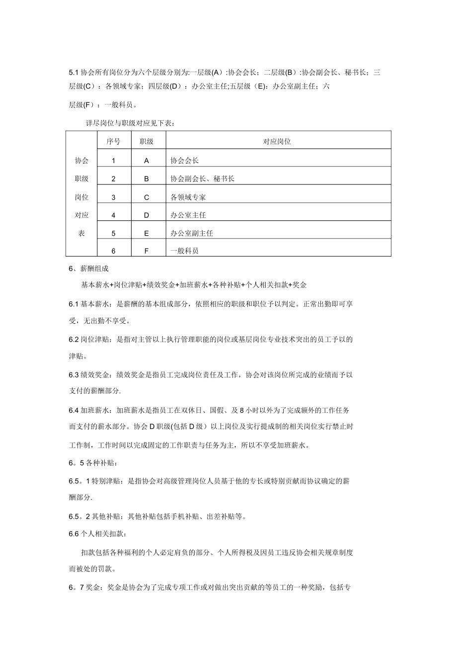 物流协会薪酬管理制度.doc