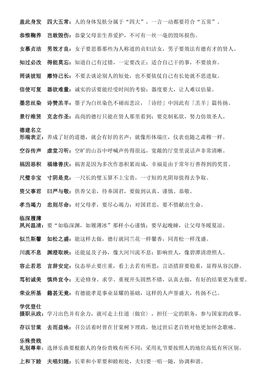 千字文原文和翻译2.doc