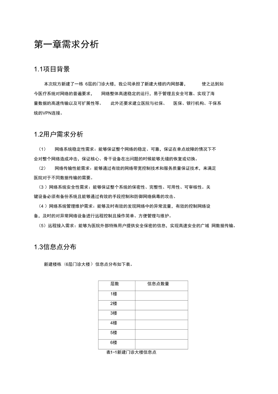 医院网络设计方案.doc