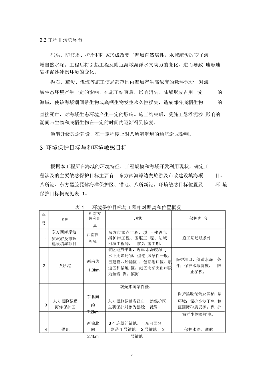 东方八所中心渔港升级改造渔业风情街项目3.doc