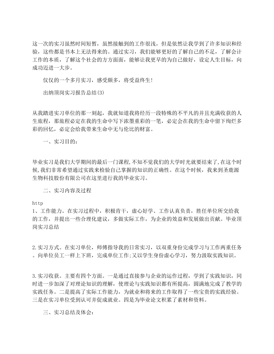 出纳顶岗实习报告总结.doc