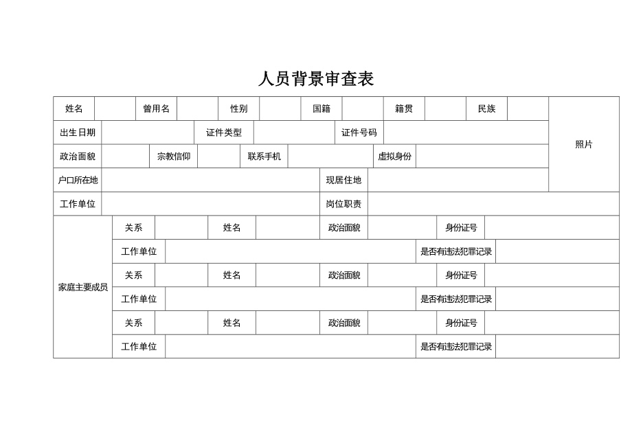 人员背景审查表.doc