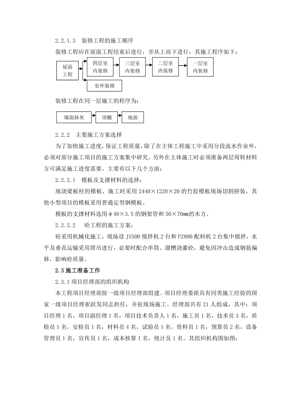 公寓楼施工组织设计.doc