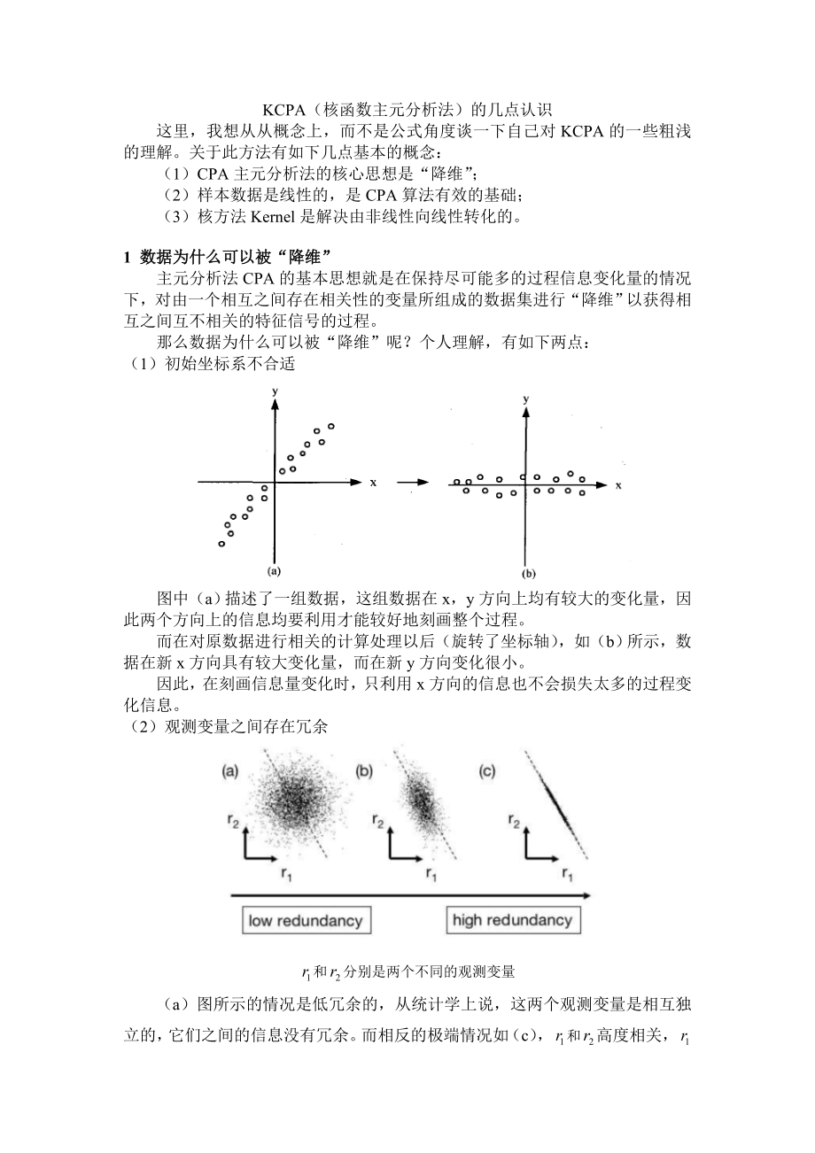 KPCA的几点认识.doc