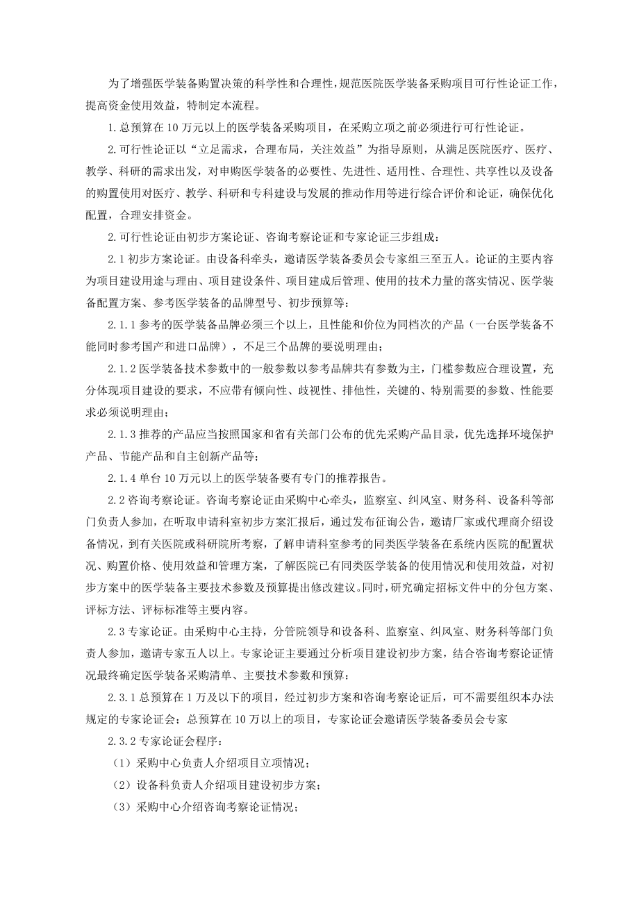 医疗设备管理委员会工作制度及职责.doc