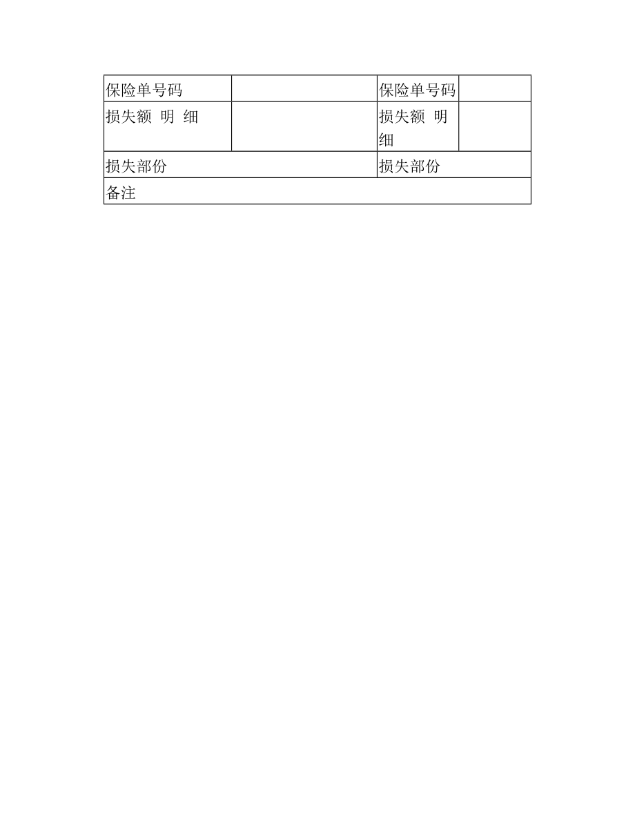 交通事故情况记录报告表.doc