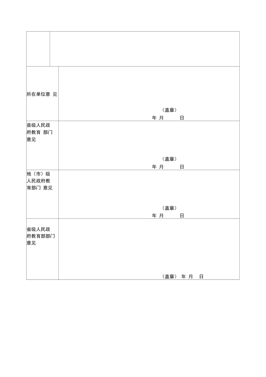 优秀教师申报表.doc