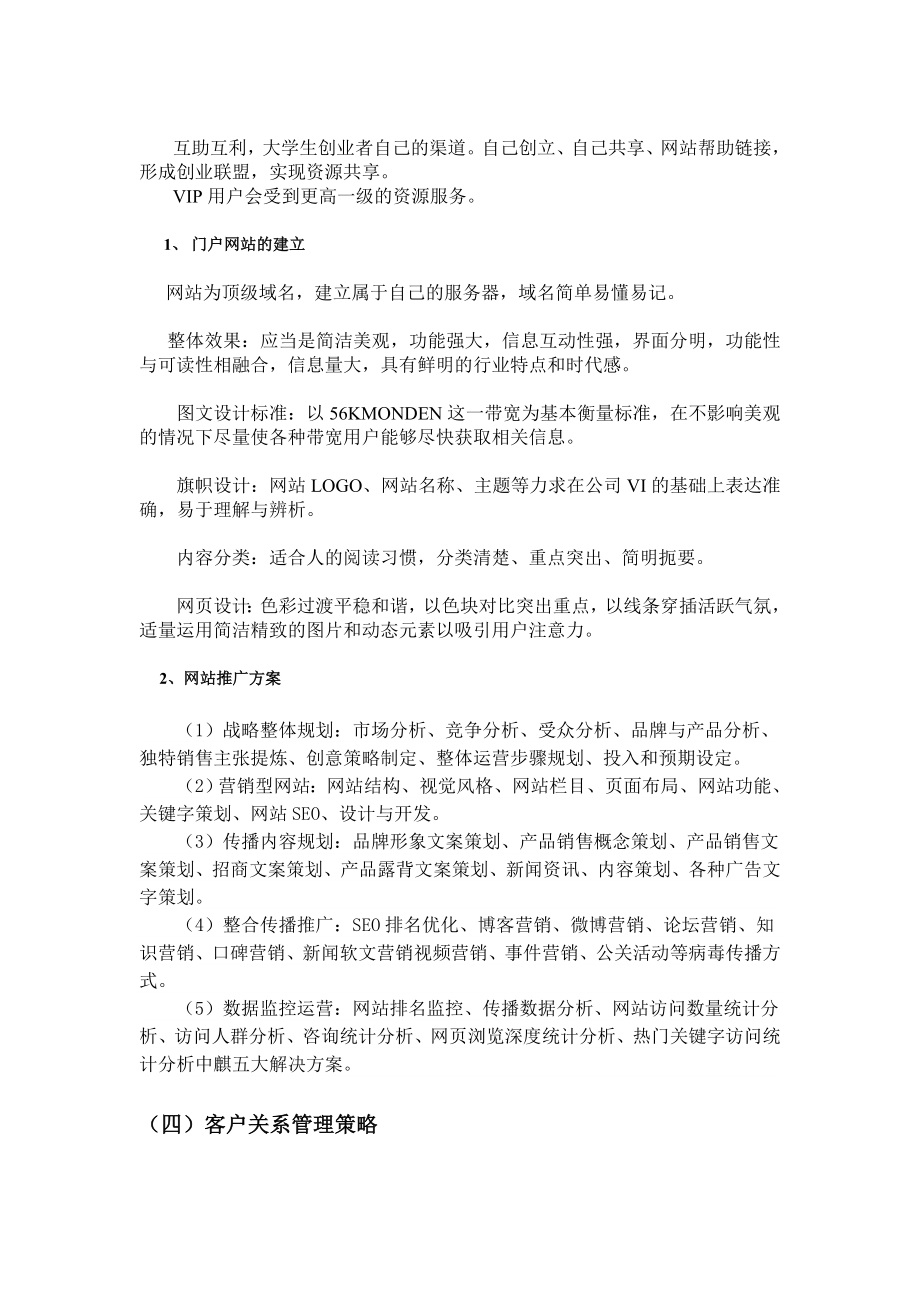 大学生创业指导—网络营销策略策划书.doc