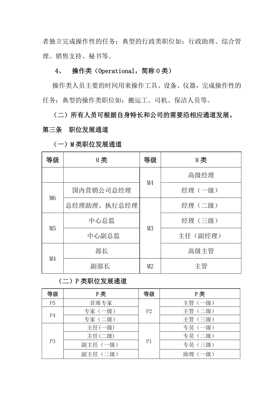 美的员工发展通道.doc