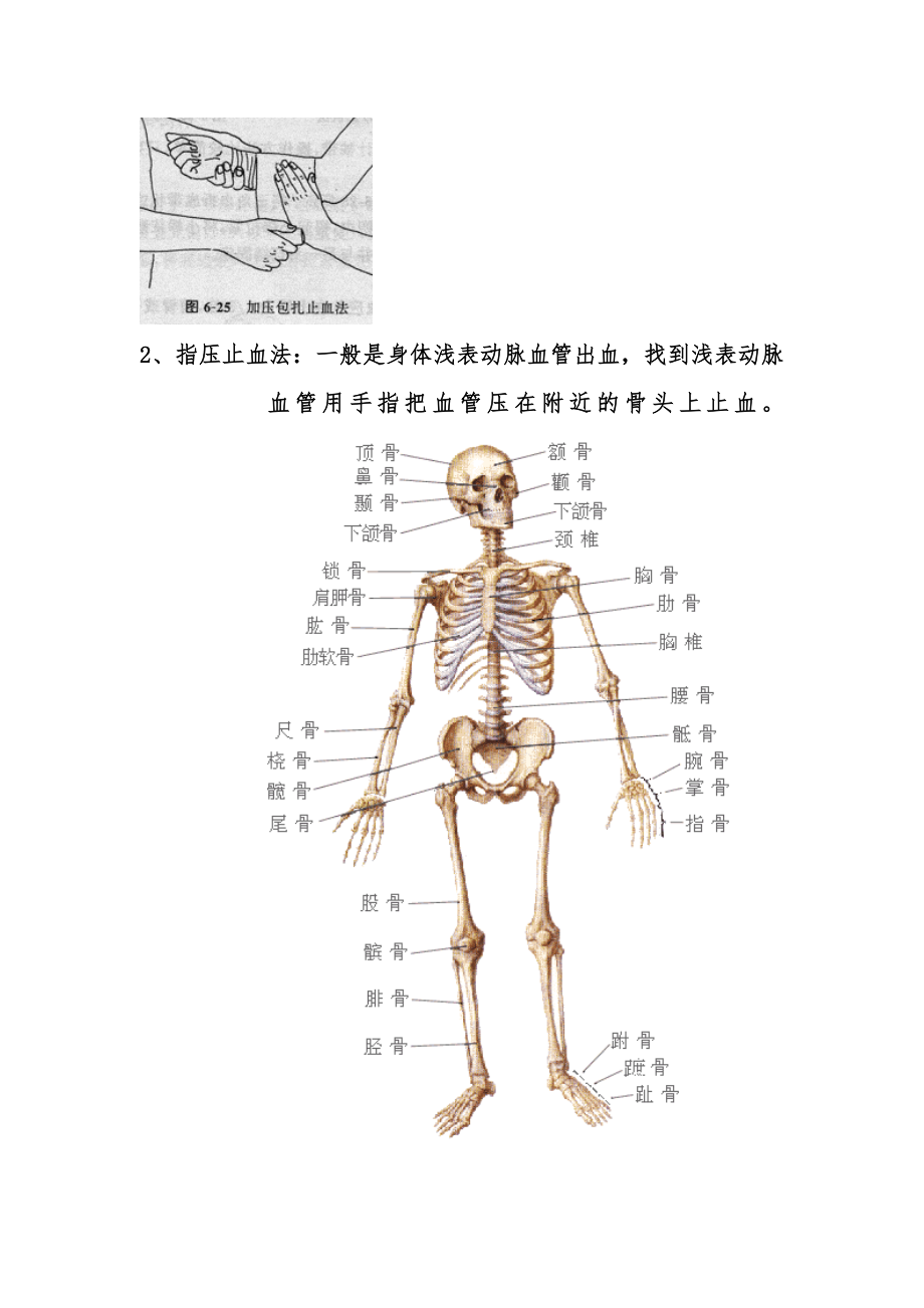 战场救护卫生课.doc