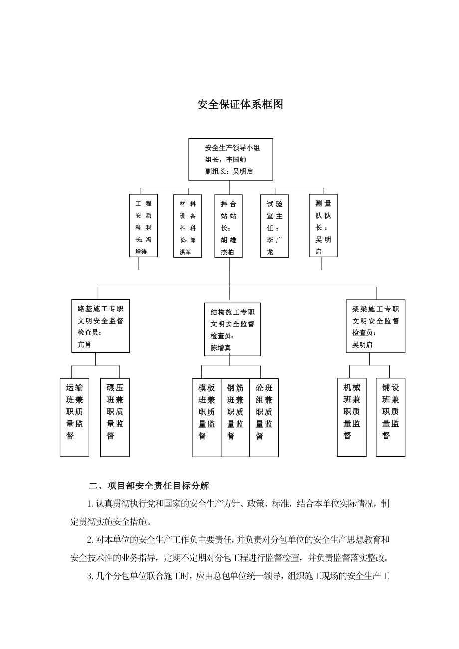 安全目标与安全责任目标分解.doc