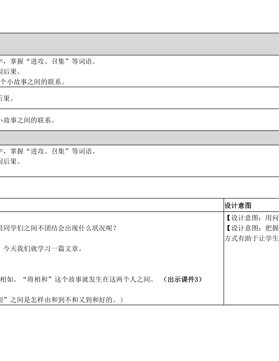 部编版《将相和》优质教案.doc