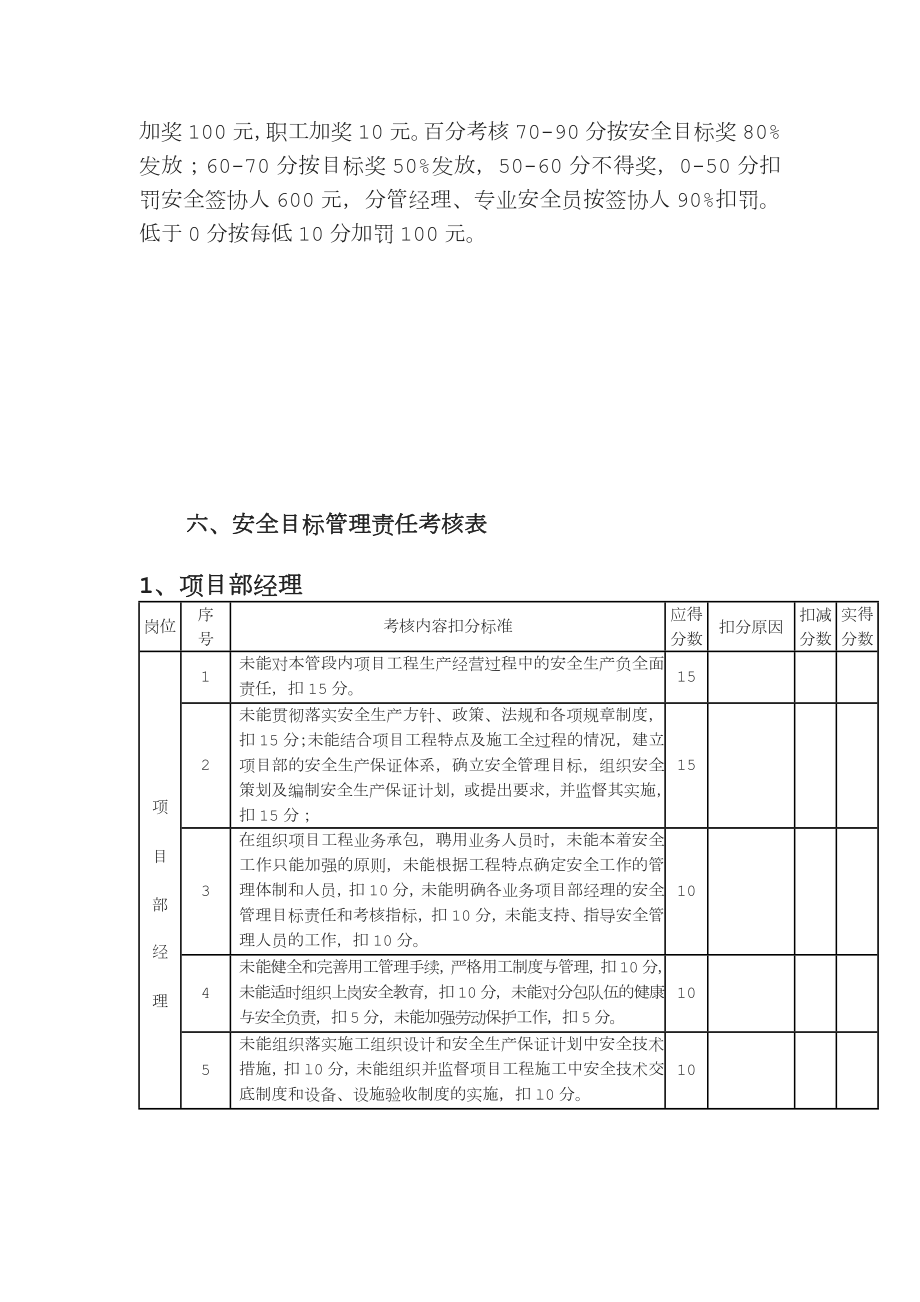 安全生产考核评比制度.doc