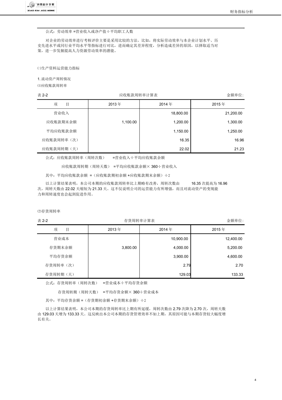 Excel财务报表数据分析模板.doc