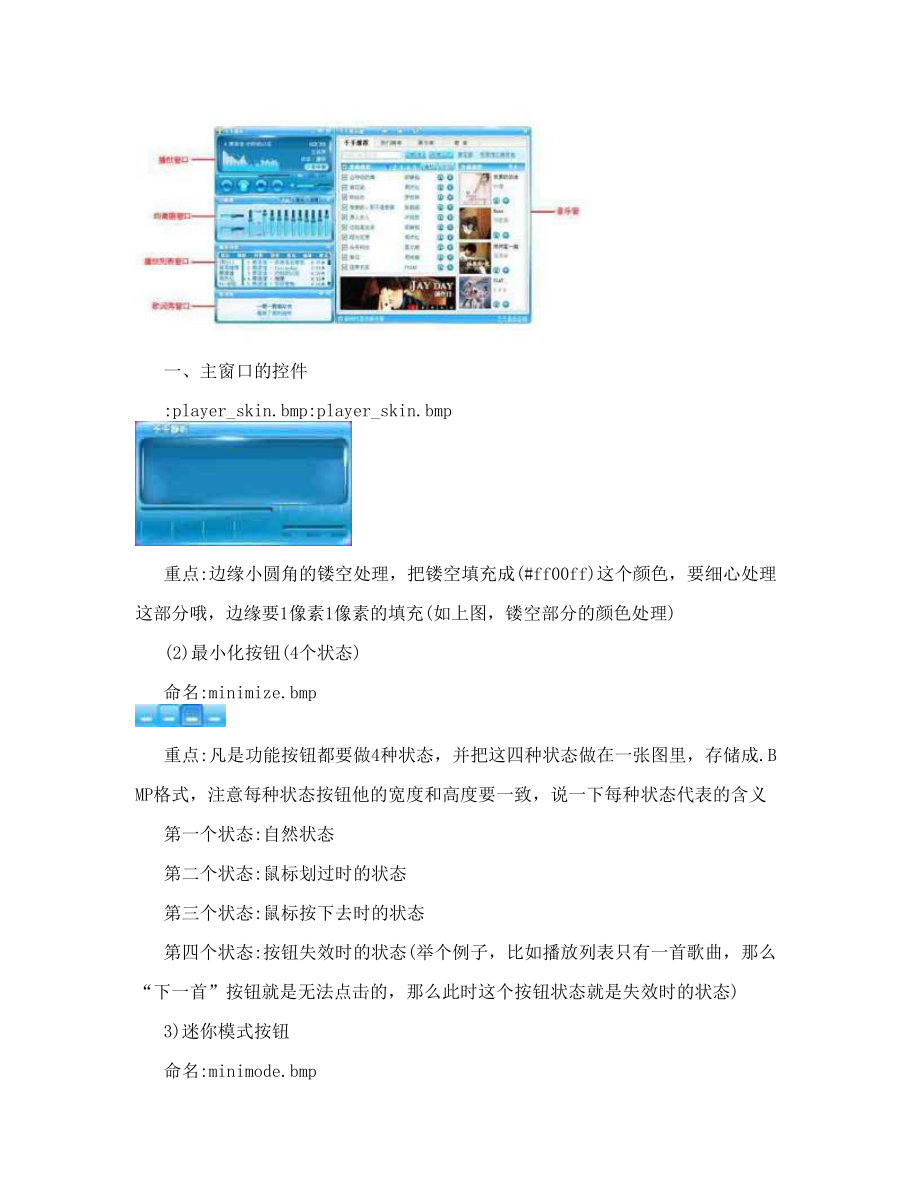 千千静听自己制作皮肤教程.doc