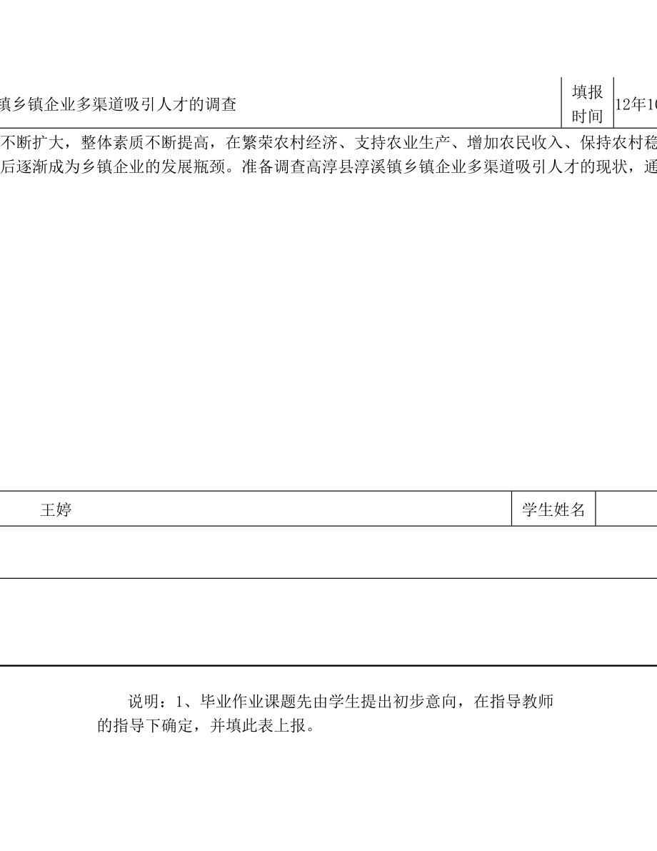 1、毕业作业(调查报告)模板.doc