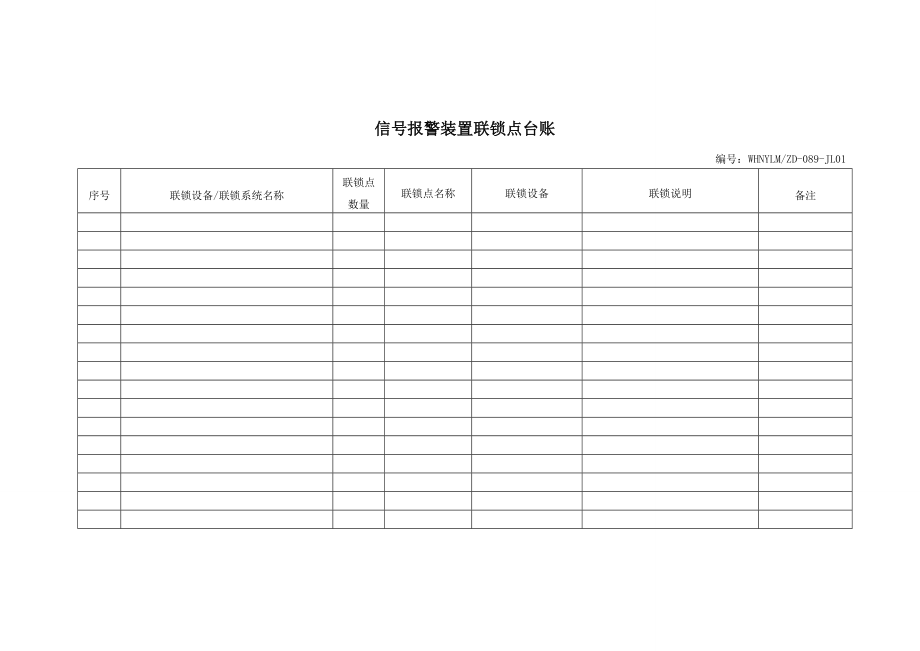 信号报警装置联锁管理制度.doc