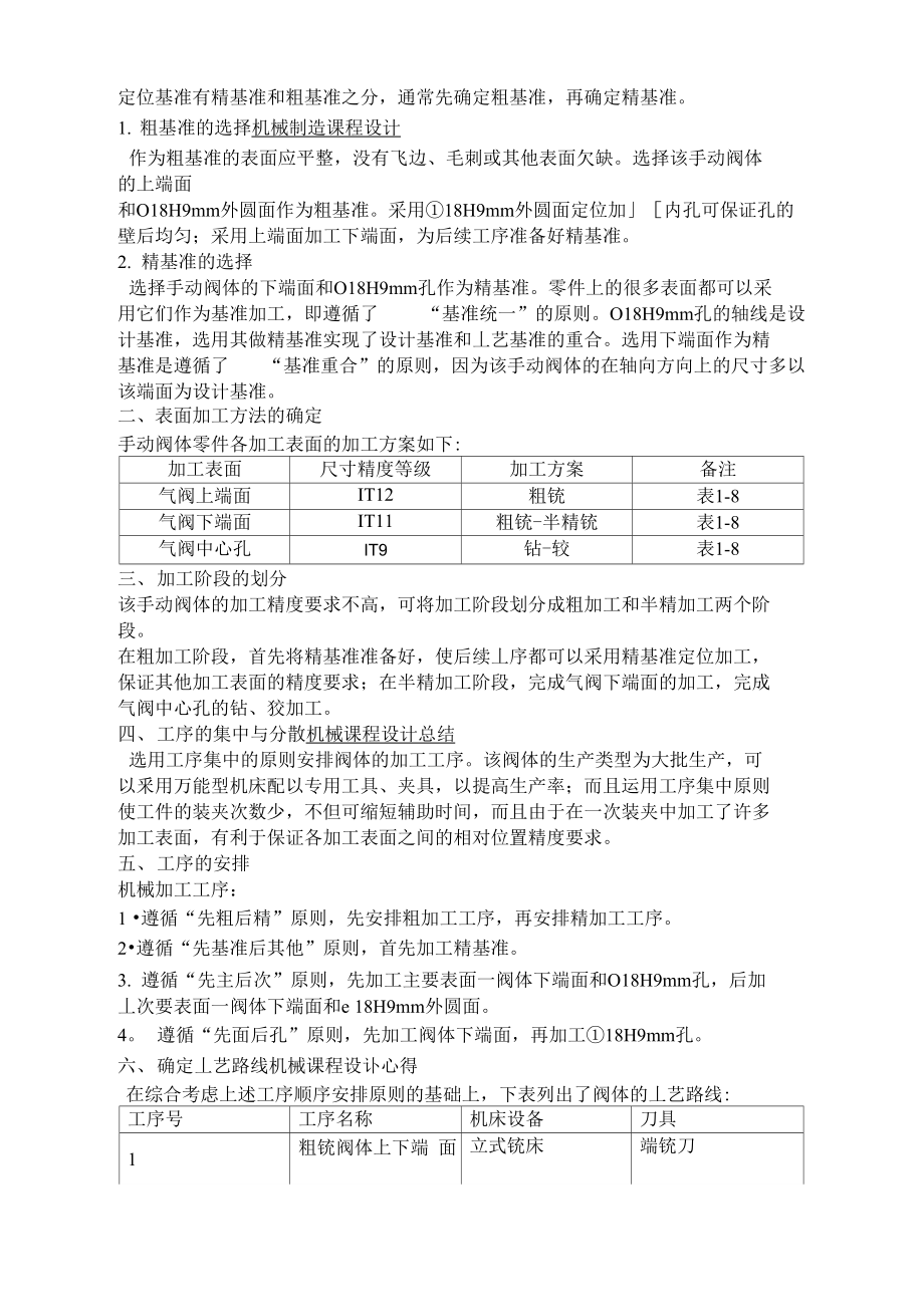 手动气阀的工艺规程设计.doc