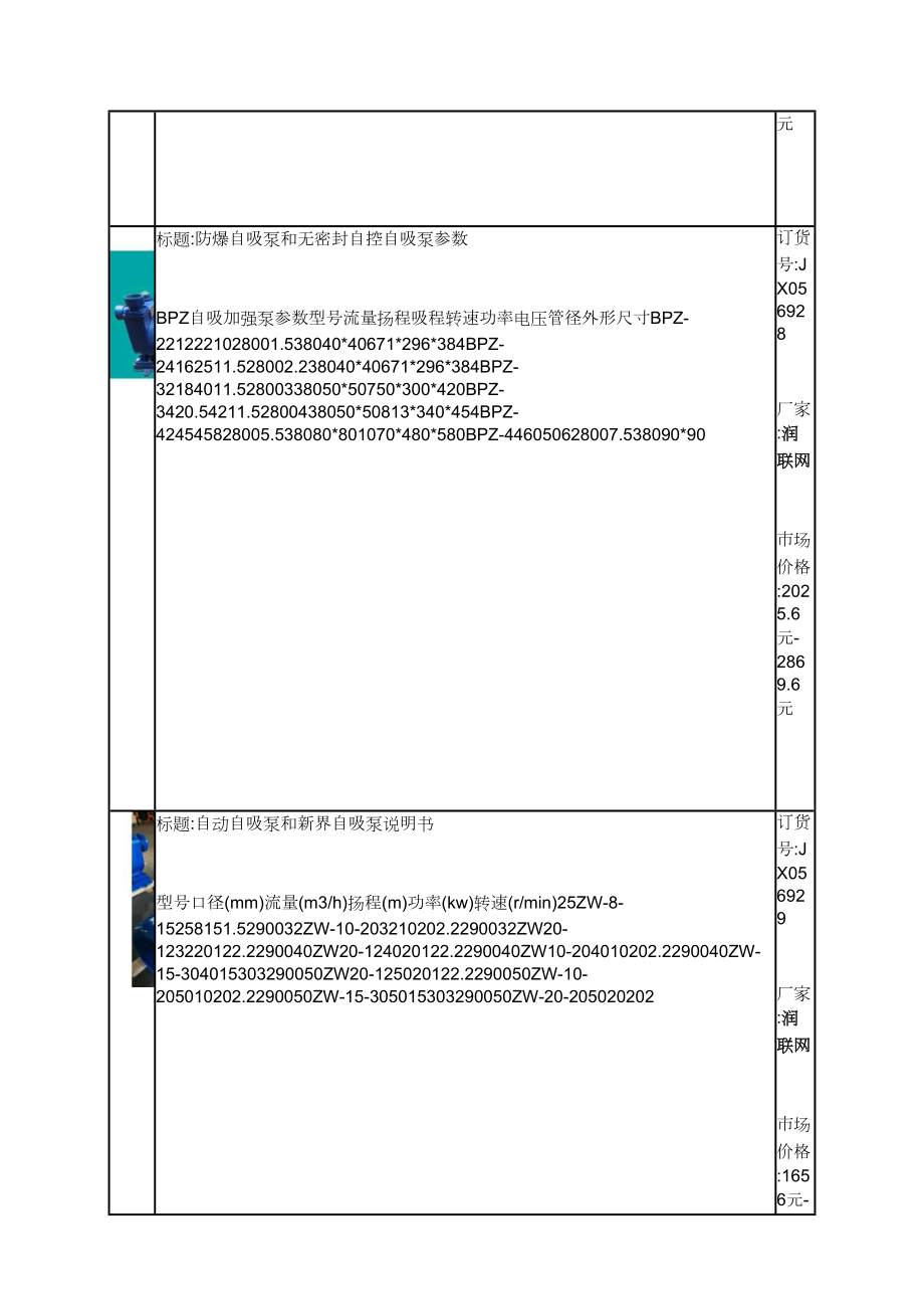 自吸加强泵不锈钢自吸水泵.doc