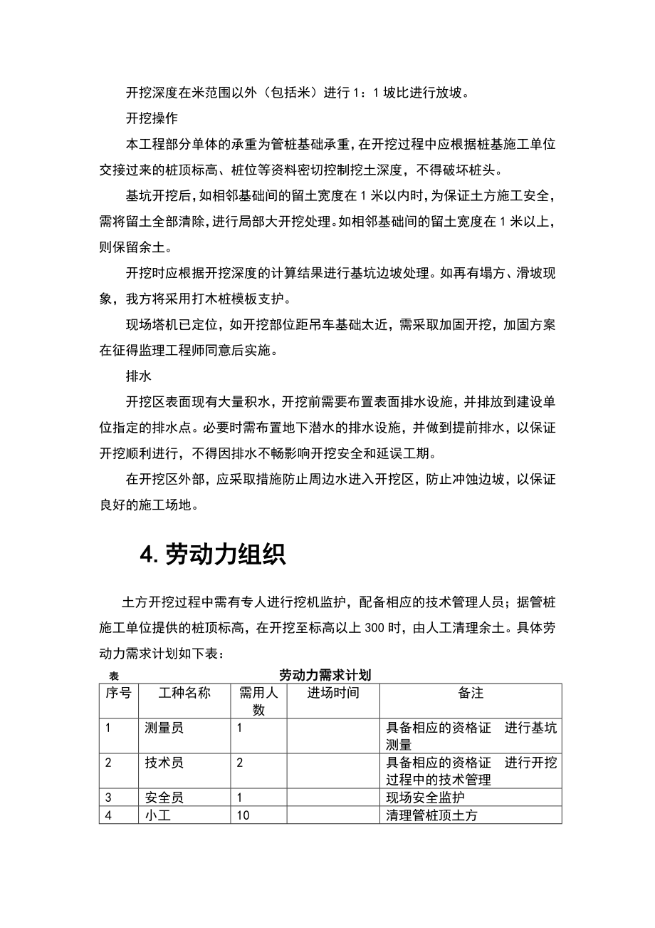 基坑开挖深度超过3米开挖专项安全方案.doc