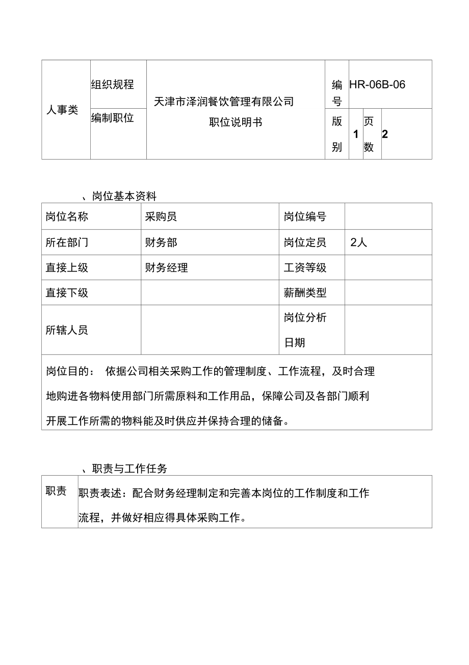 采购部岗位职责与管理制度1.doc