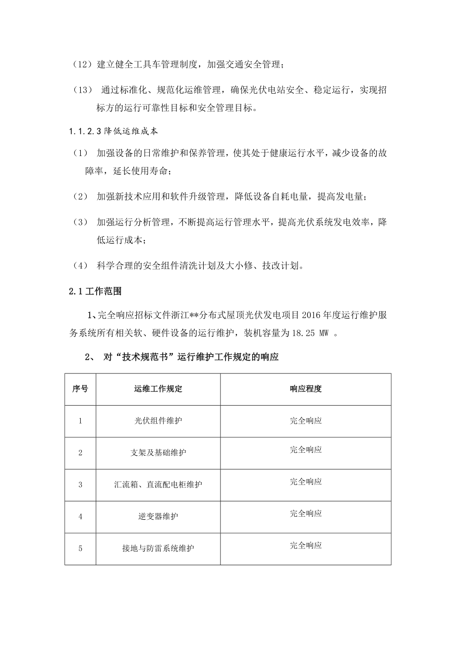 某能源有限公司电站运维方案.doc