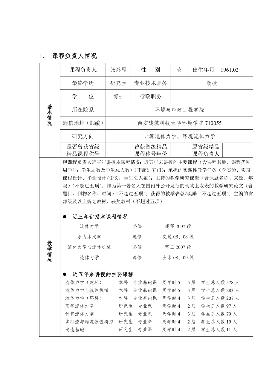 申报书-西安建筑科技大学.doc