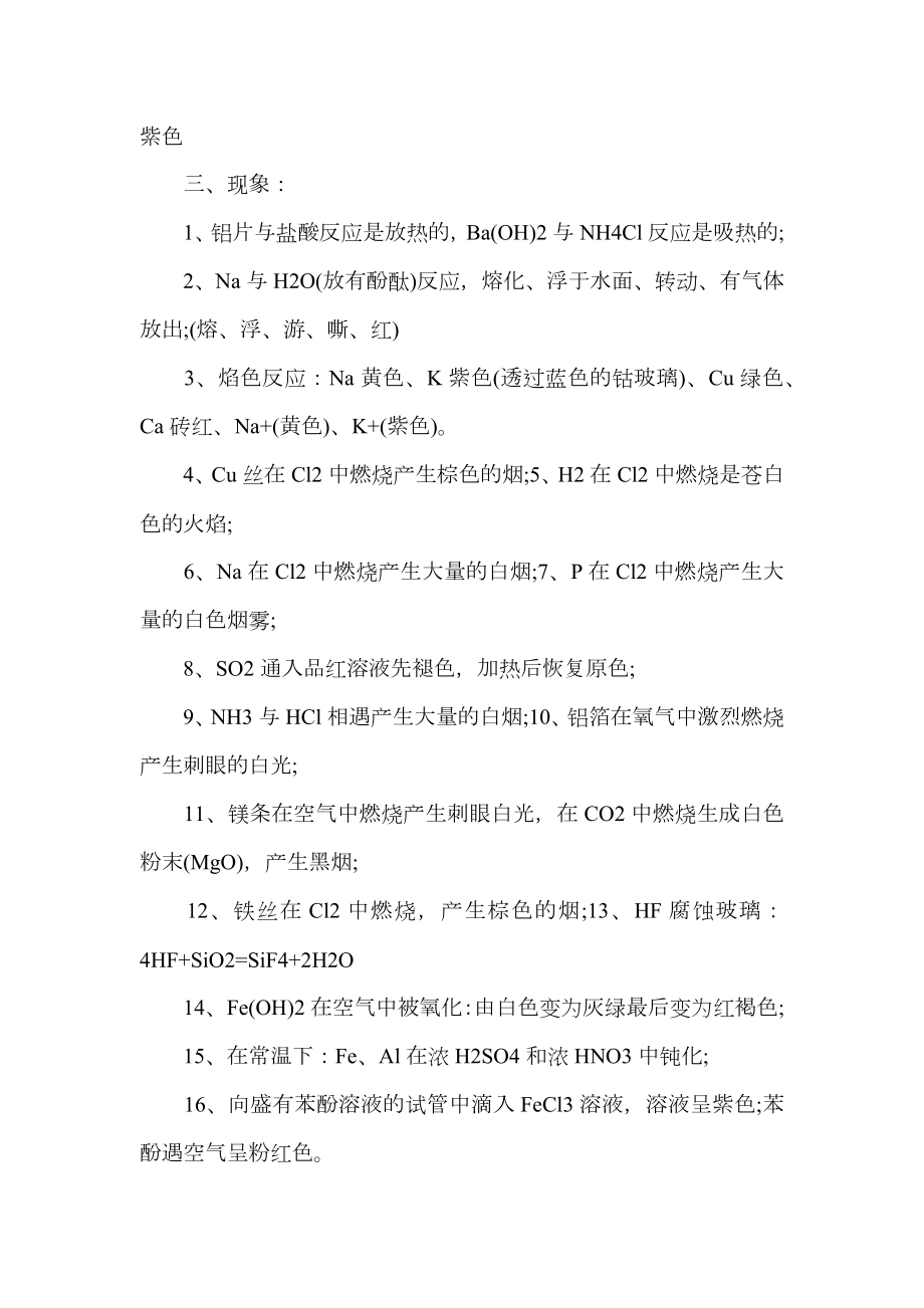 高中化学必背知识点归纳与总结.doc