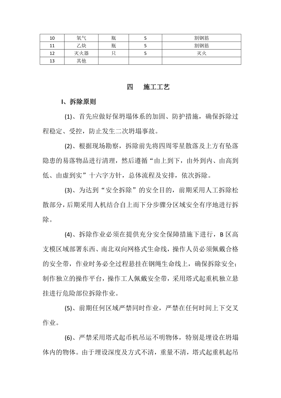 高支模整改拆除方案.doc