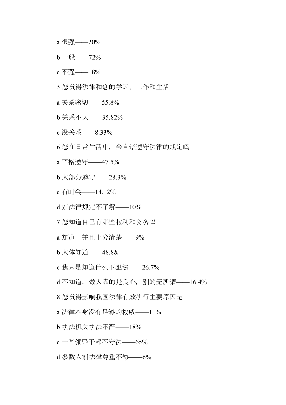 法律意识调查报告4篇.doc