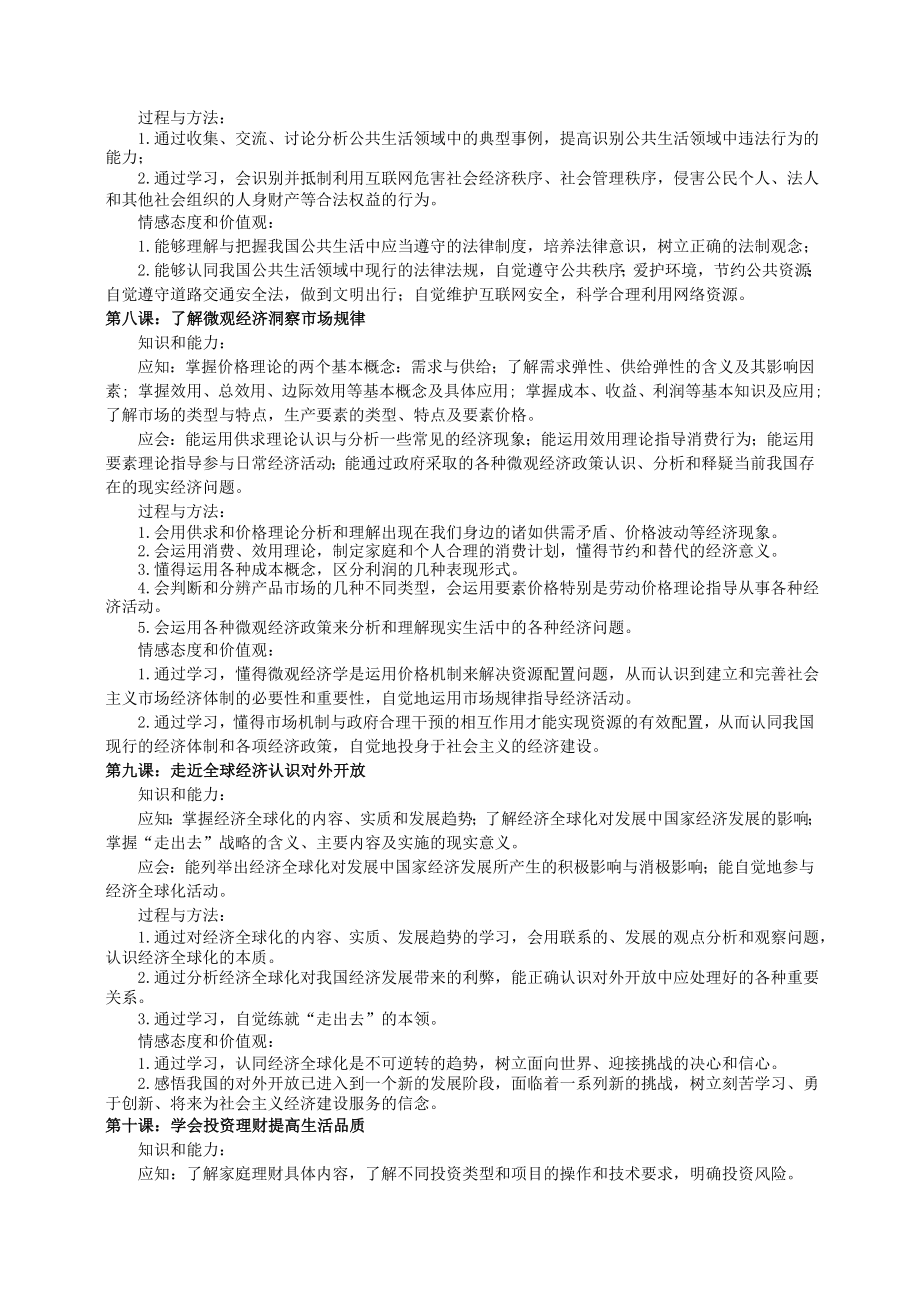 《职业素养》教学大纲.doc