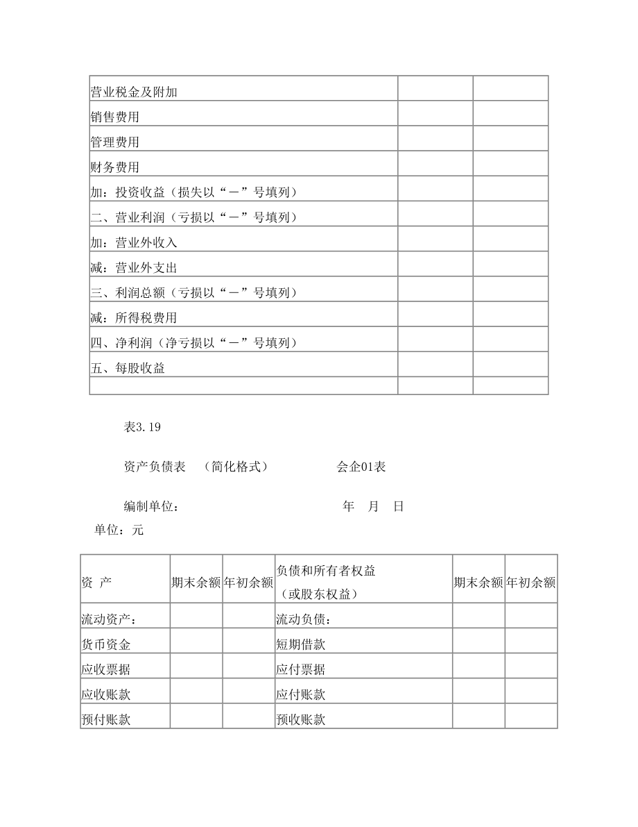 〈记账凭证〉格式.doc