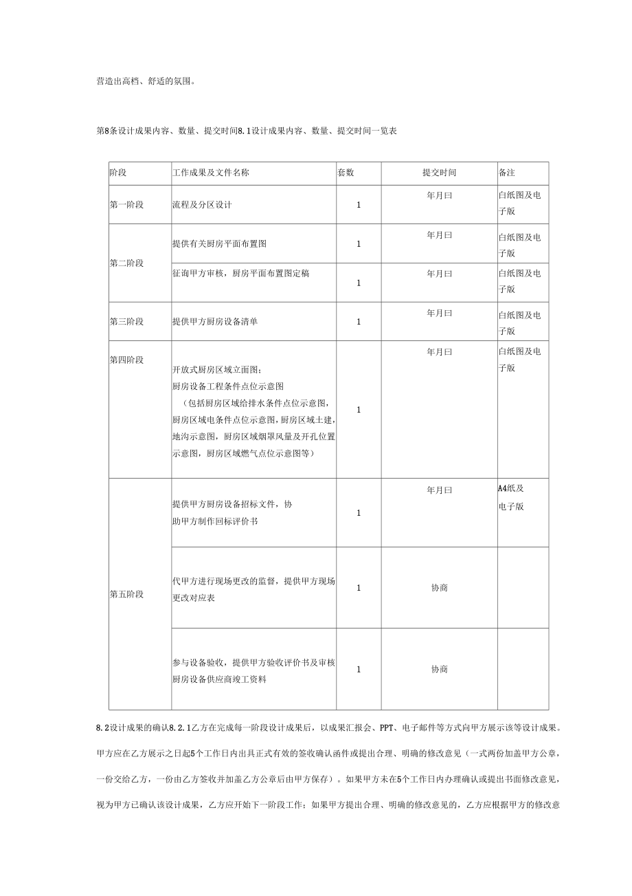 酒店厨房设计合同.doc