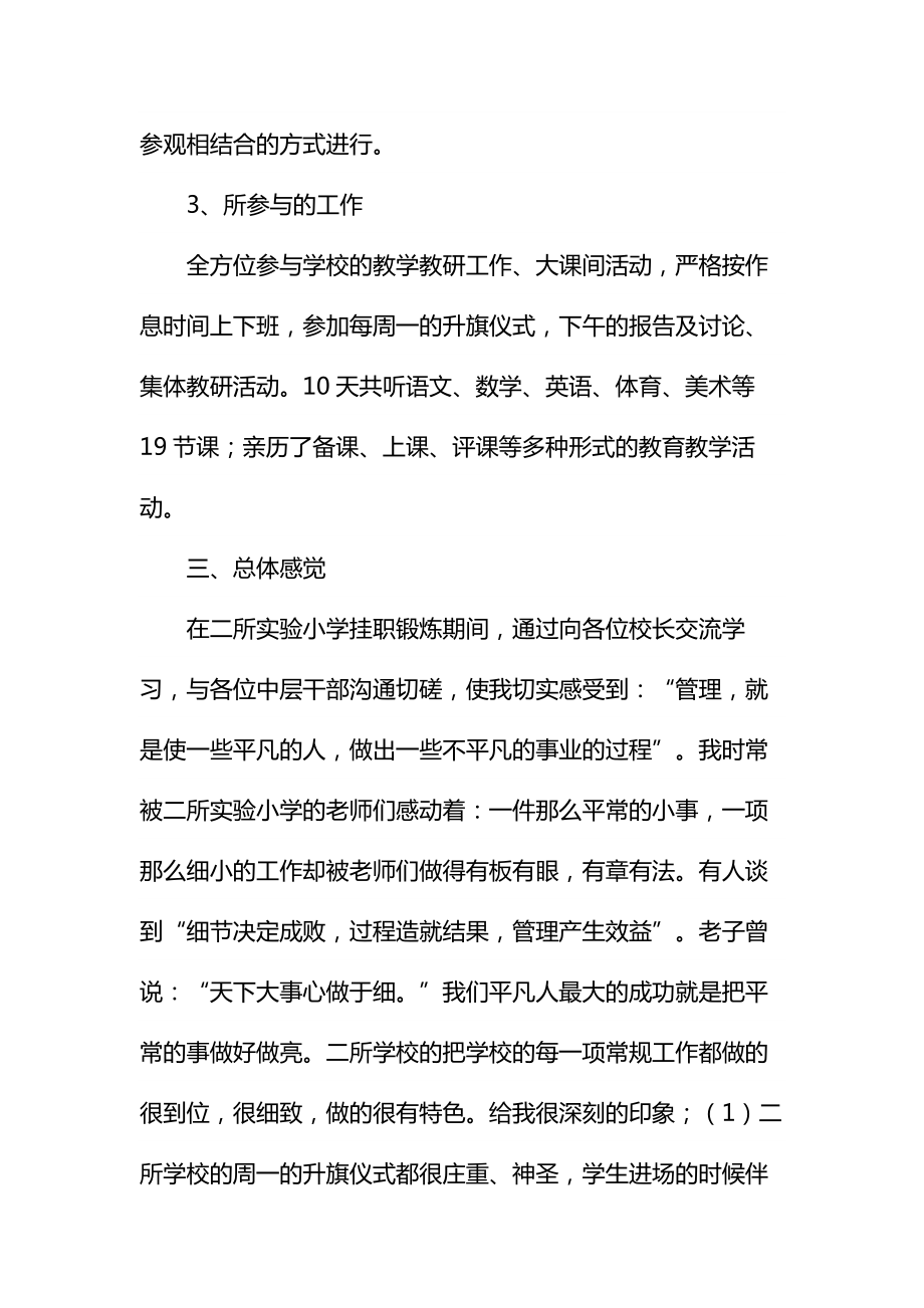 实验教师挂职学习报告范本.doc