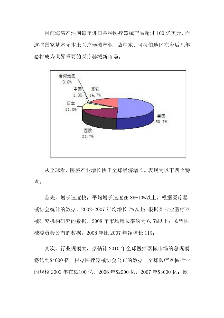 中国医疗器械行业分析.doc