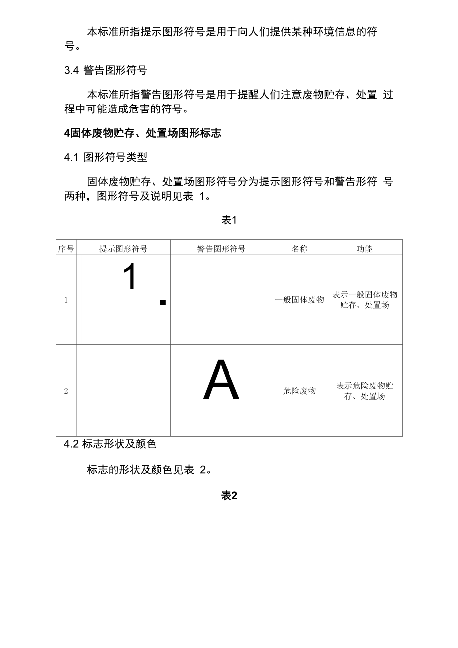 一般工业固体废物贮存场所警示标志.doc