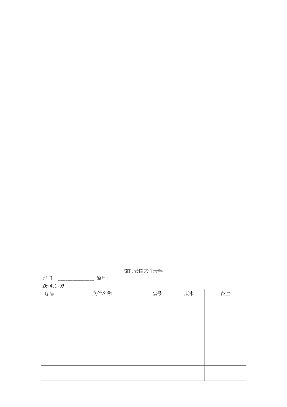 ISO9001表格大全0001.doc