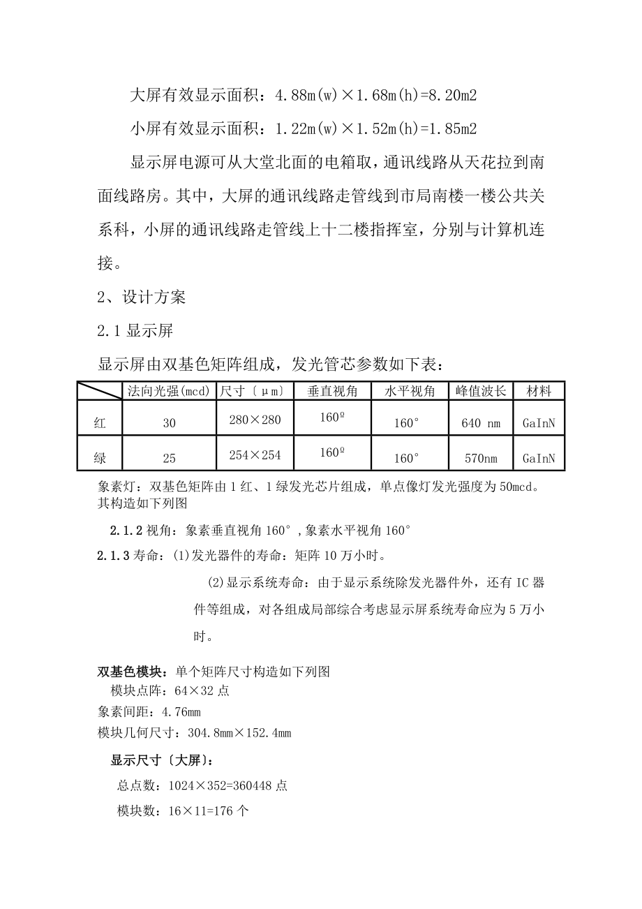 led显示屏方案及对策.doc