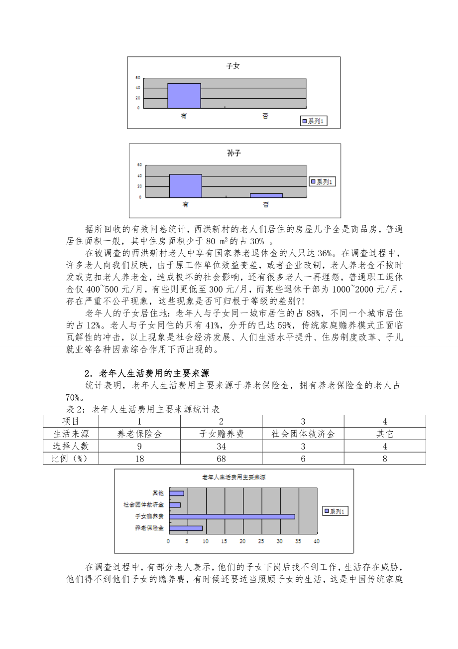 福州人口老龄化社会调查报告张娟.doc