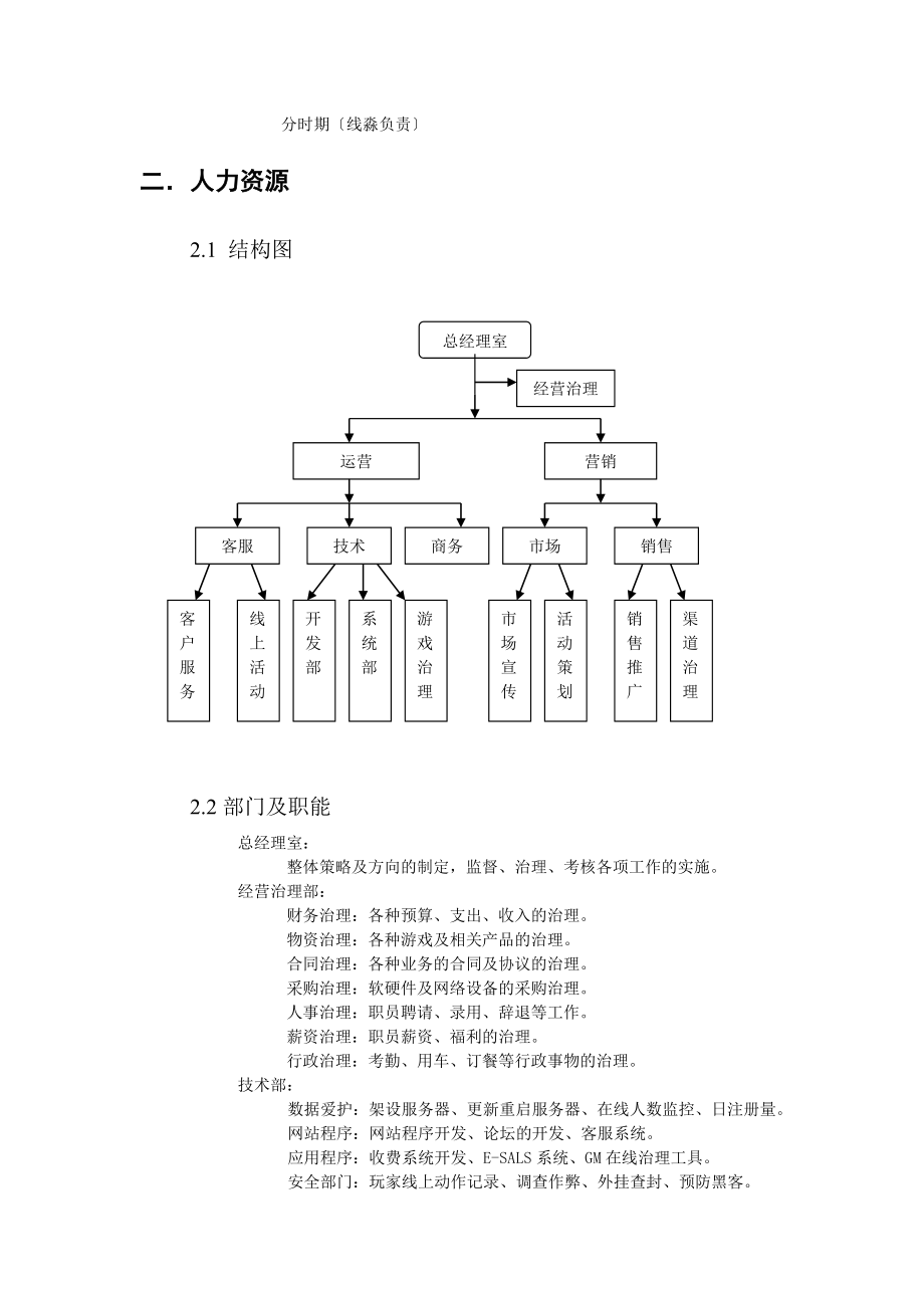 online游戏运营运营计划.doc