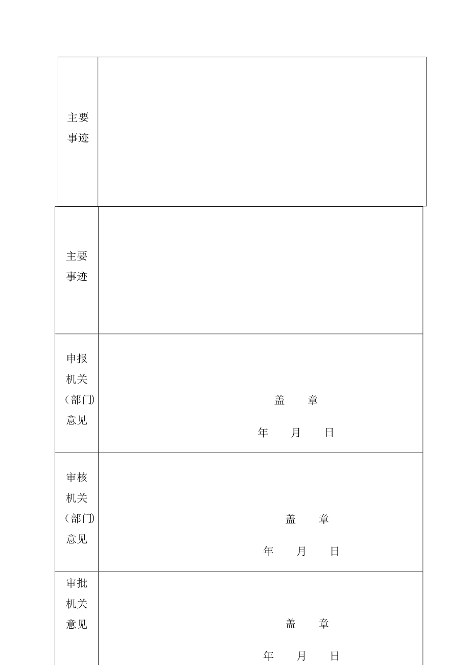 公务员奖励审批表02412.doc