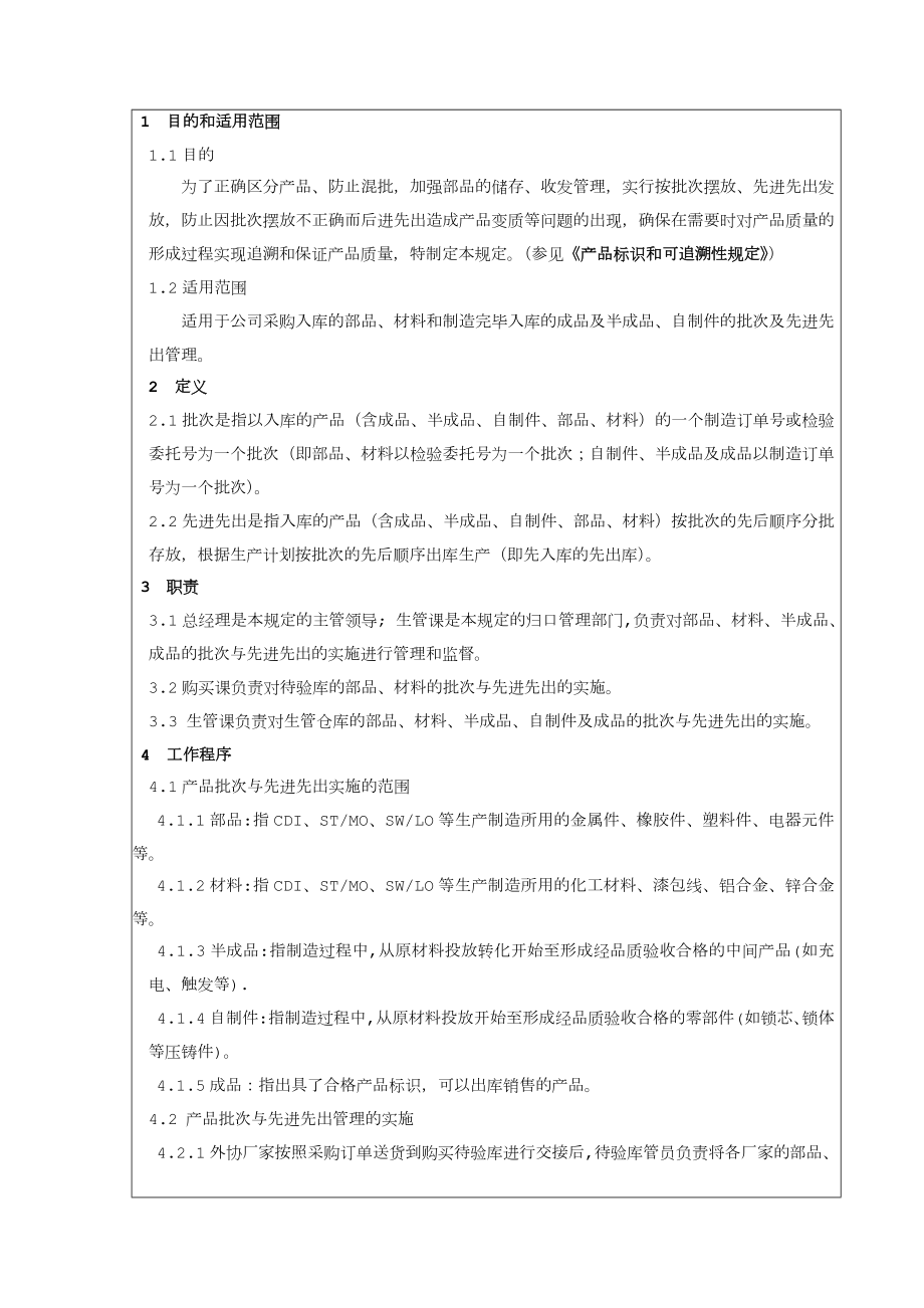 先进先出管理规定.doc