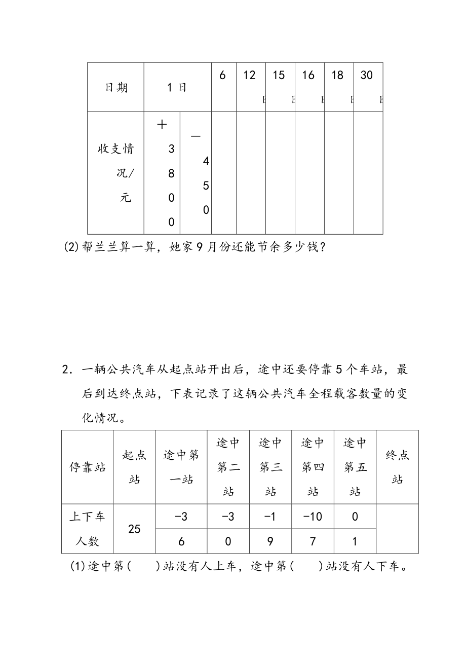 六年级数学下册全册单元试卷及答案.doc