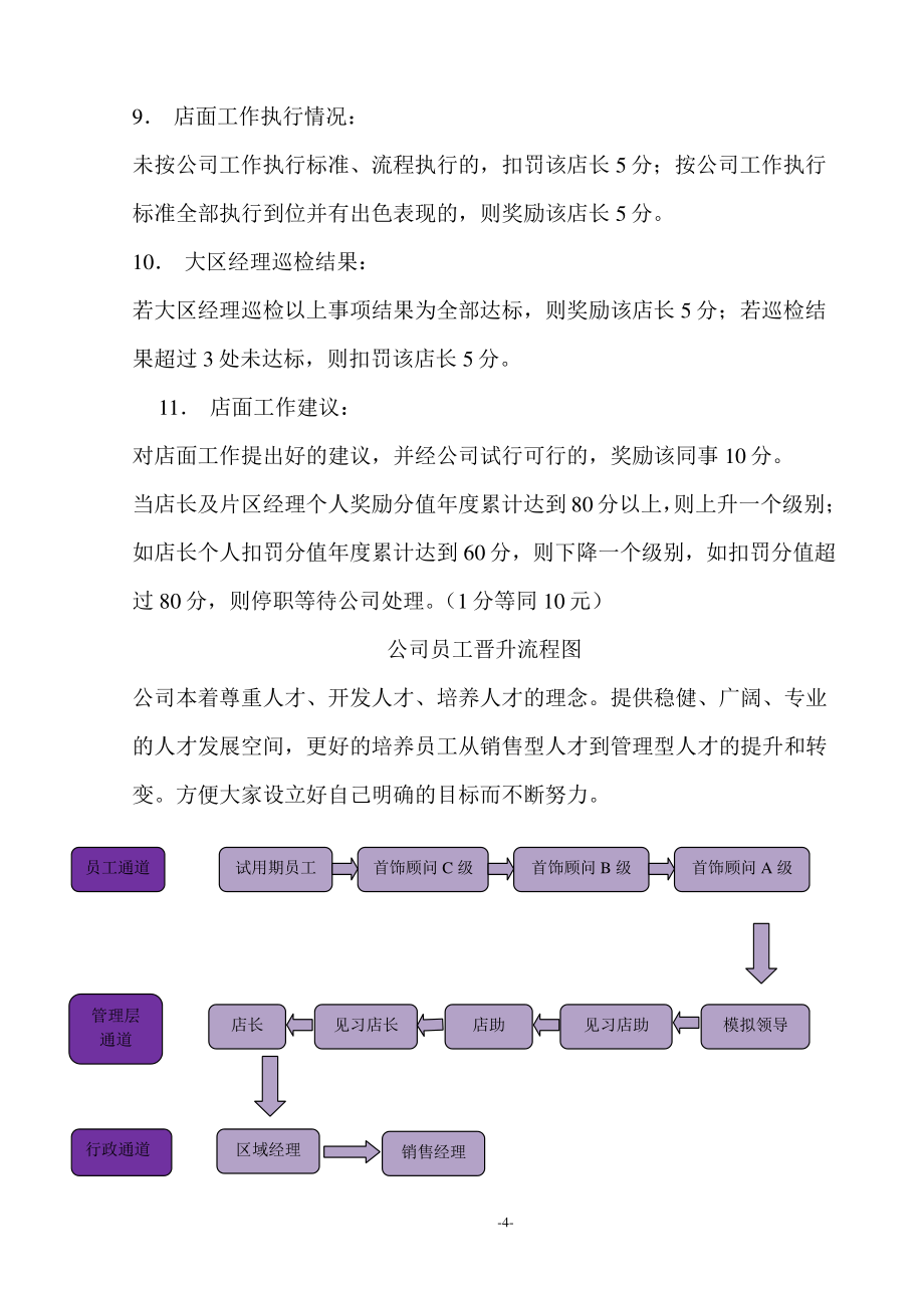 珠宝行业绩效考核实施方案.doc