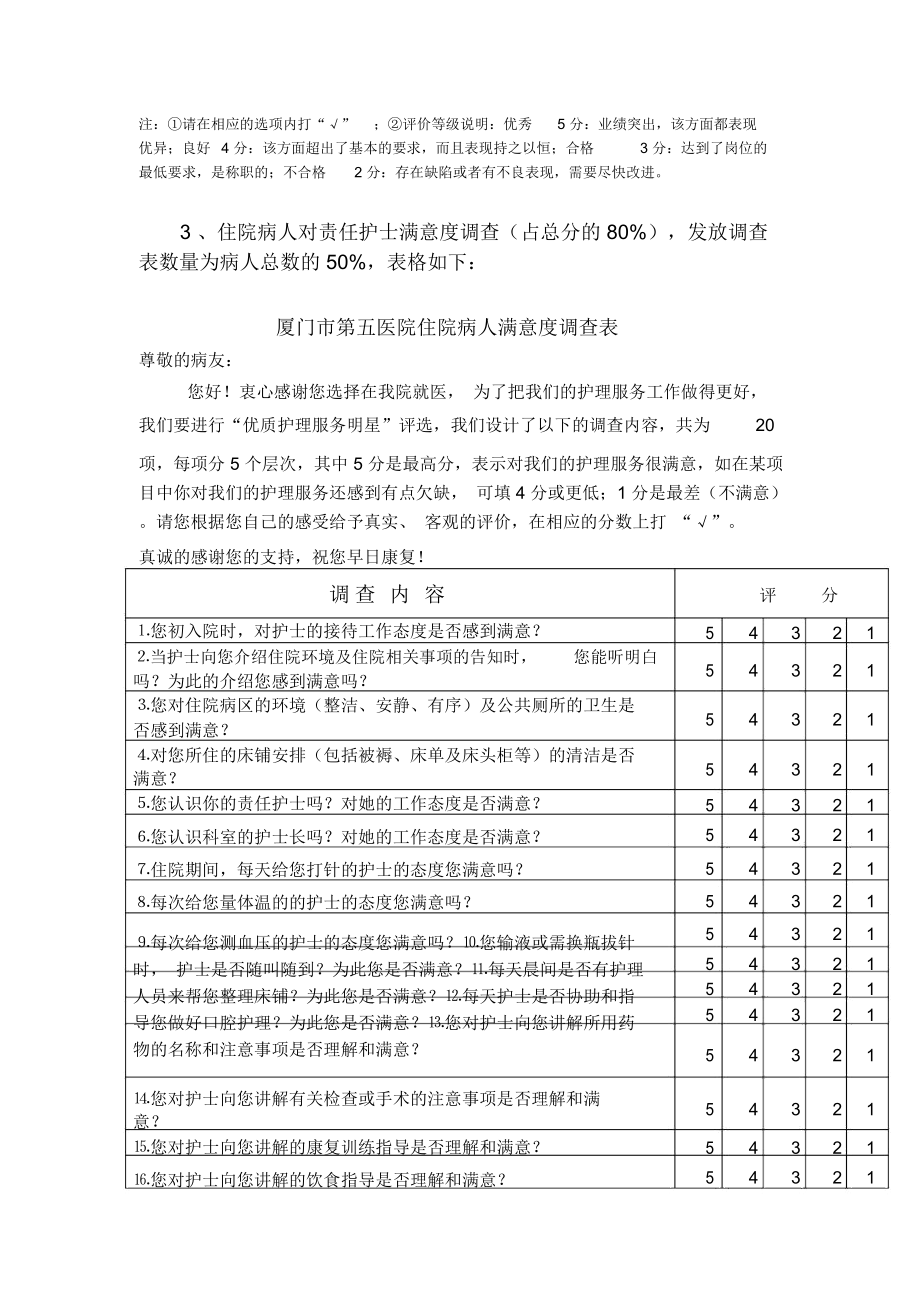 护理优质服务明星评选方案.9.26doc.doc