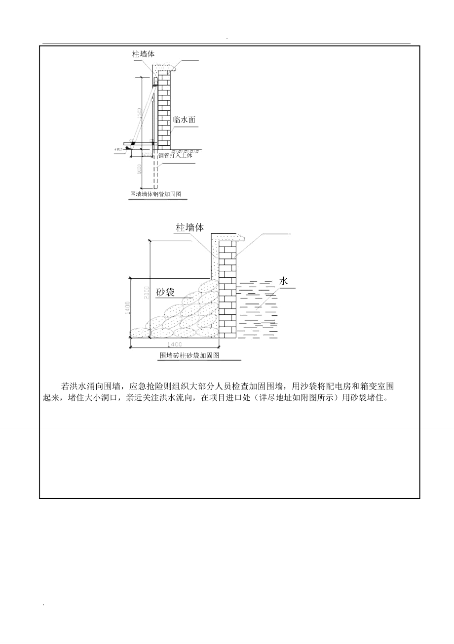 防汛防台安全技术交底.doc