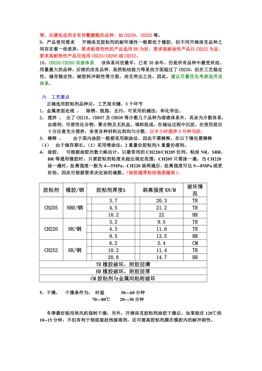 开姆洛克(CHEMLOK)胶粘剂的性质及选用.doc